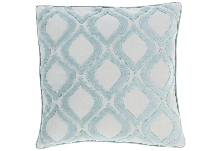 Alexandria 18 x 18 x 4 Down Throw Pillow by Surya at Belfort Furniture