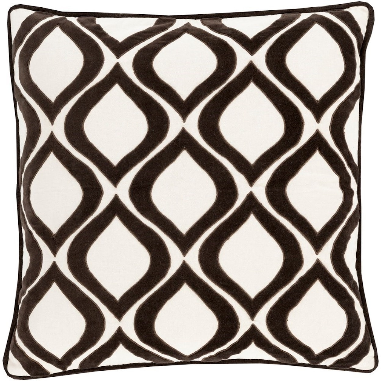 Surya Alexandria 18 x 18 x 4 Down Throw Pillow