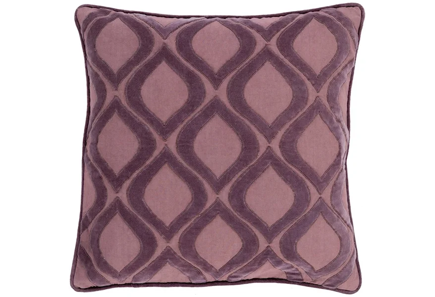 Alexandria 20 x 20 x 4 Down Throw Pillow by Surya at Jacksonville Furniture Mart