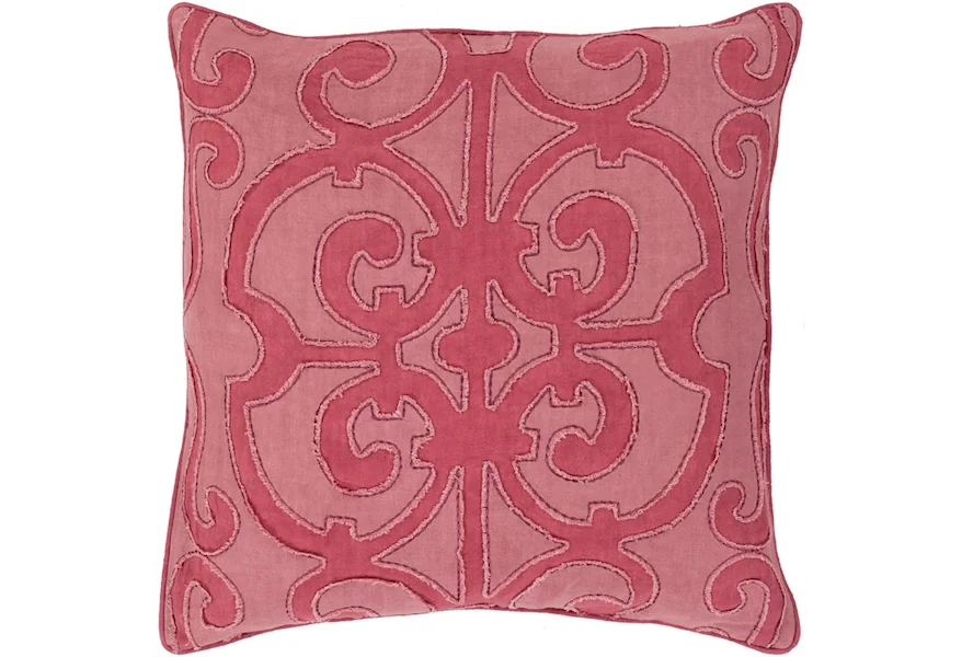 Amelia 18 x 18 x 4 Down Throw Pillow by Surya at Jacksonville Furniture Mart