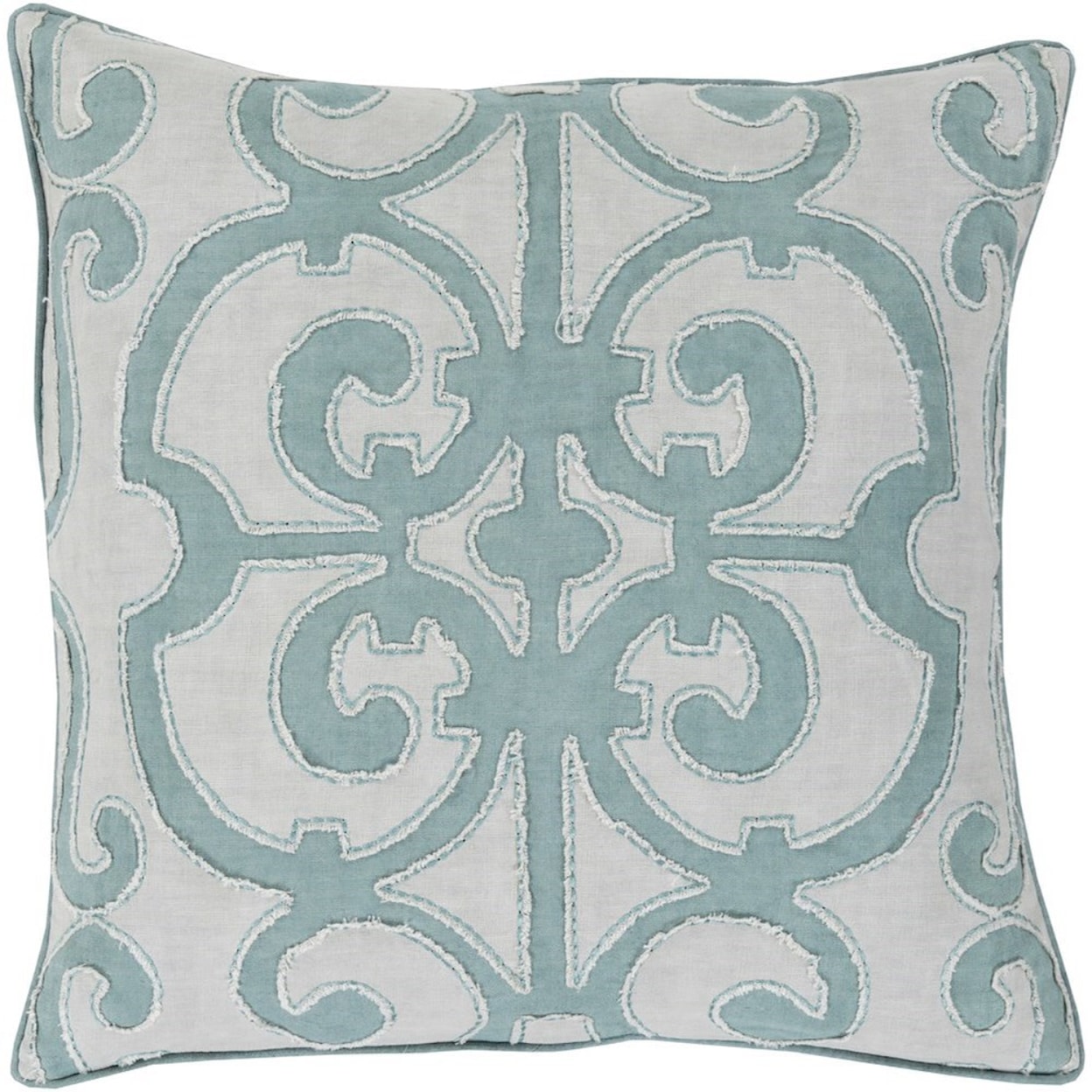 Surya Amelia 18 x 18 x 4 Down Throw Pillow