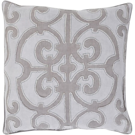 22 x 22 x 5 Down Throw Pillow