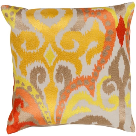 22 x 22 x 5 Down Throw Pillow