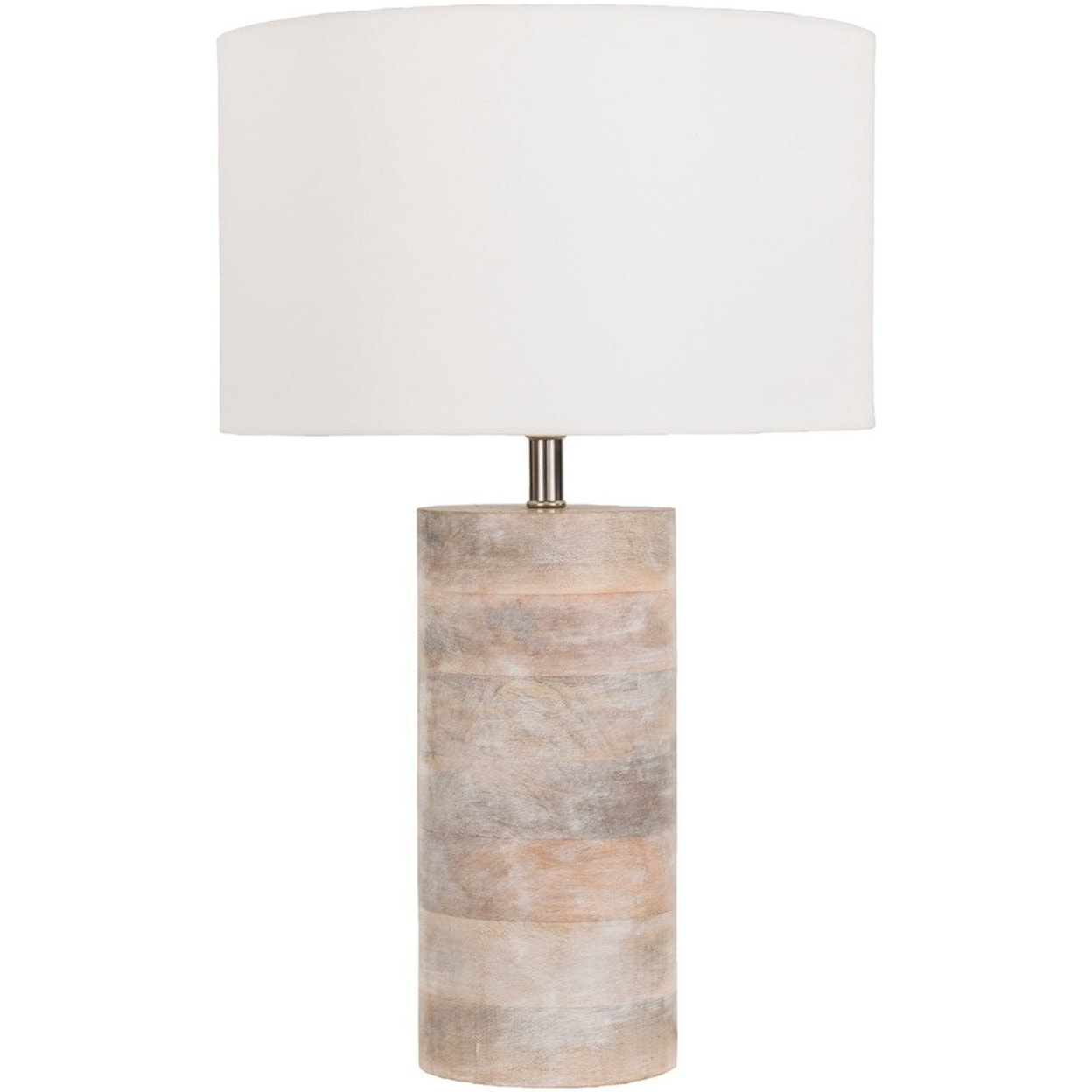 Surya Arbor Natural Finish Contemporary Table Lamp