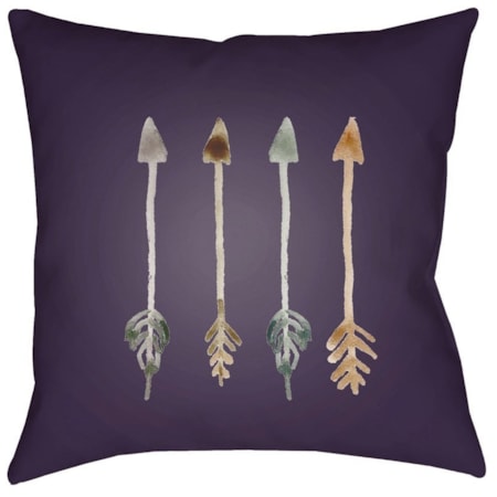 18 x 18 x 4 Polyester Throw Pillow