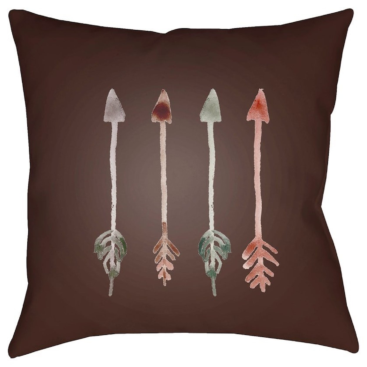 Surya Arrows 18 x 18 x 4 Polyester Throw Pillow