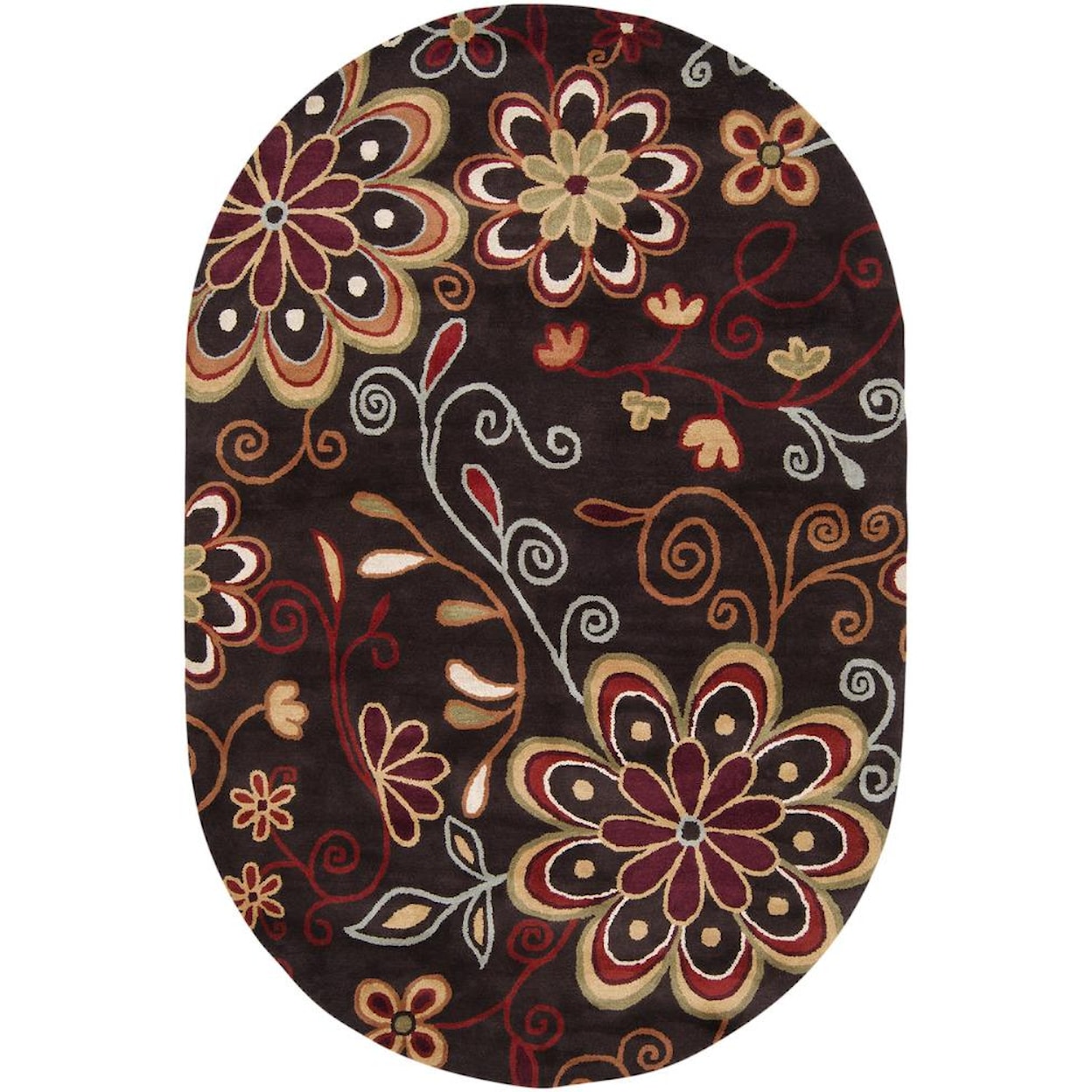 Surya Athena 8' x 10' Oval