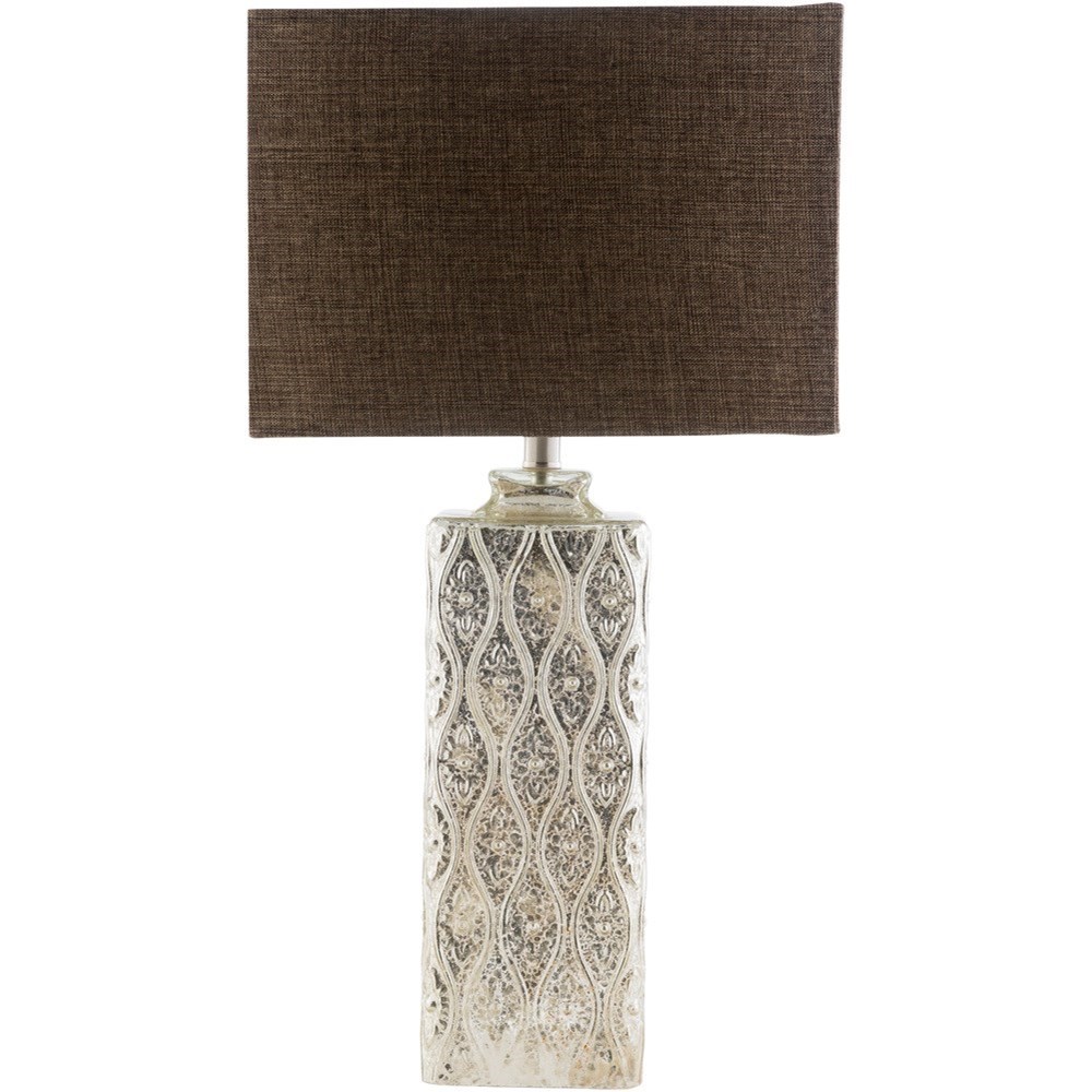 Mercury Glass Glam Table Lamp