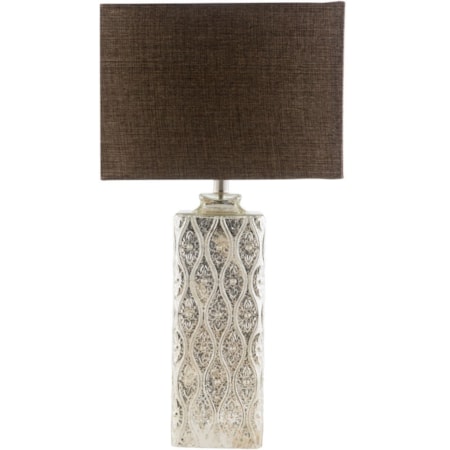 Mercury Glass Glam Table Lamp