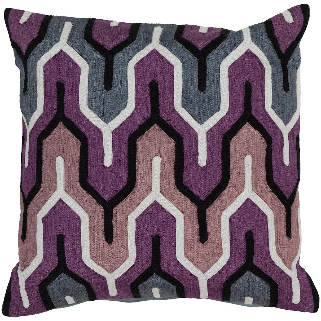 Surya Aztec 18 x 18 x 4 Down Throw Pillow