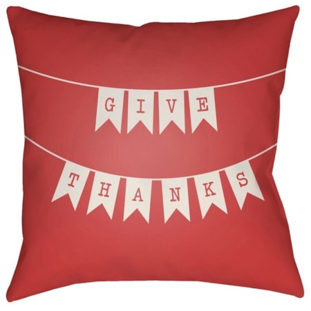 18 x 18 x 4 Polyester Throw Pillow