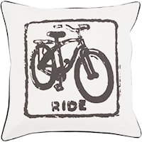 22 x 22 x 5 Down Throw Pillow