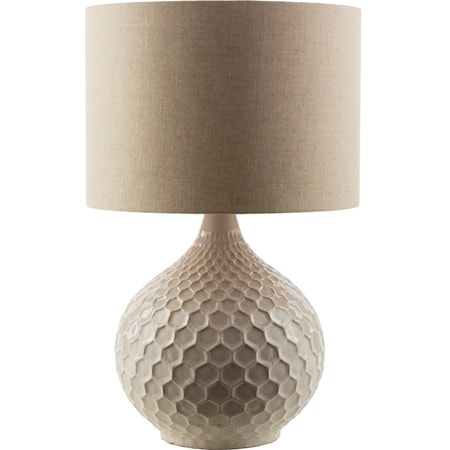 Cream Table Lamp