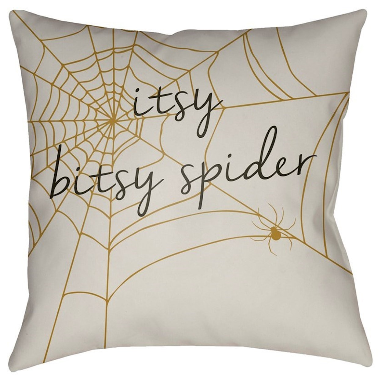 Surya Boo 18 x 18 x 4 Polyester Throw Pillow