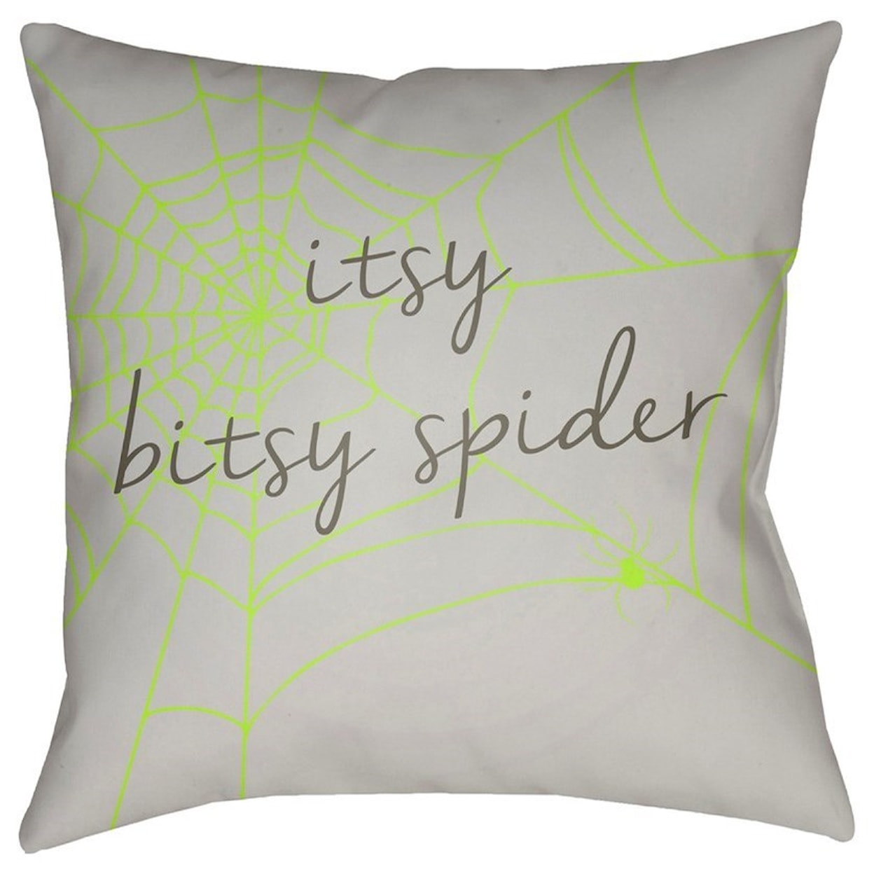 Surya Boo 18 x 18 x 4 Polyester Throw Pillow