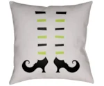 Surya Boo 20 x 20 x 4 Polyester Throw Pillow