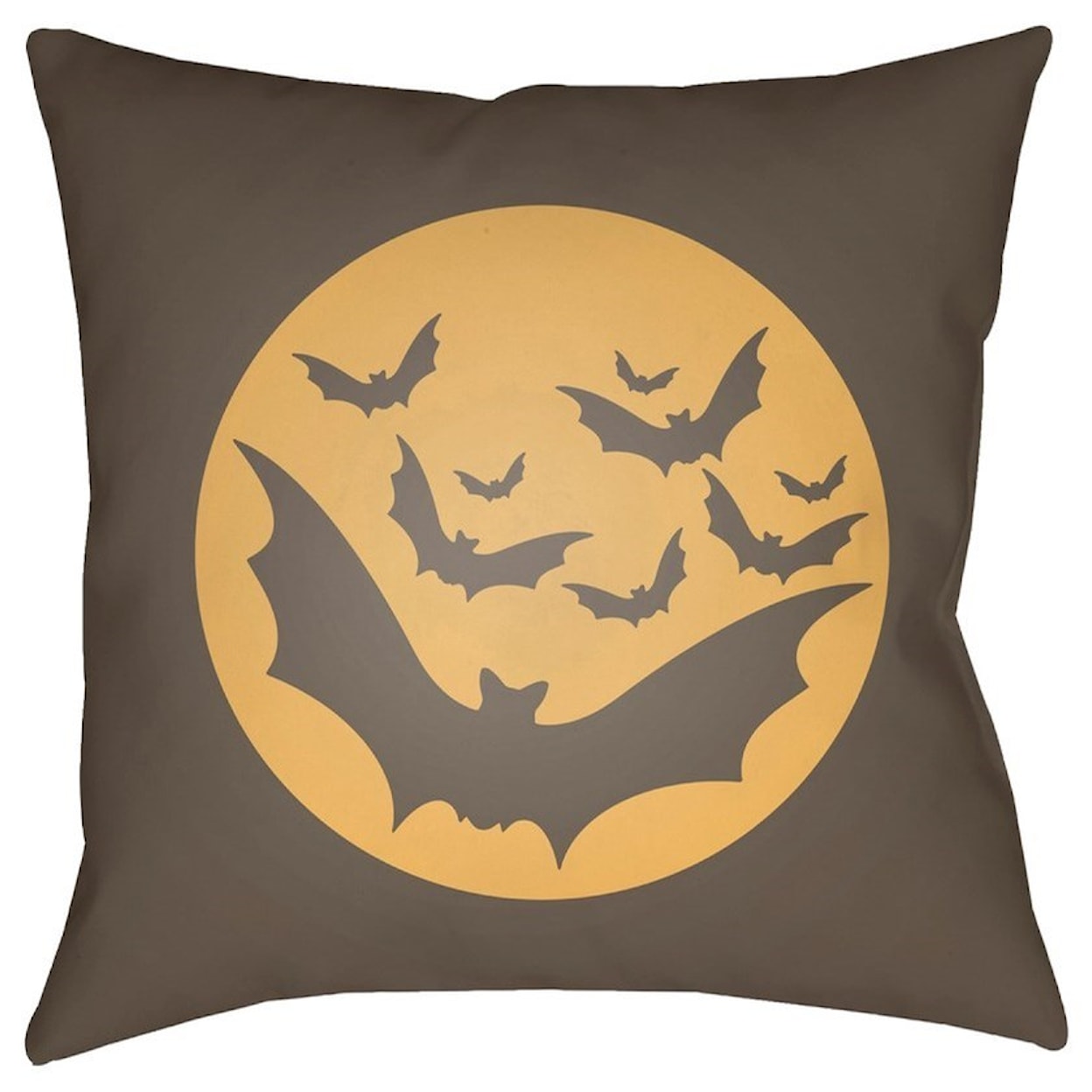 Surya Boo 18 x 18 x 4 Polyester Throw Pillow