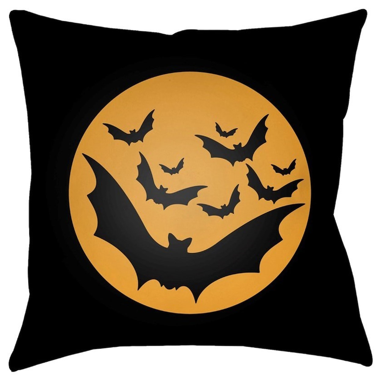 Surya Boo 18 x 18 x 4 Polyester Throw Pillow