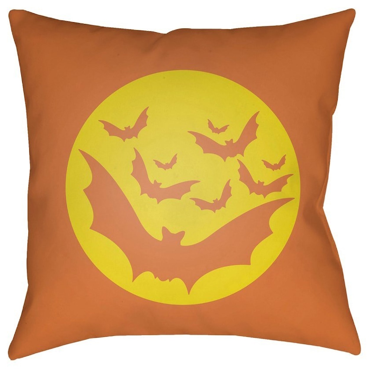 Surya Boo 20 x 20 x 4 Polyester Throw Pillow