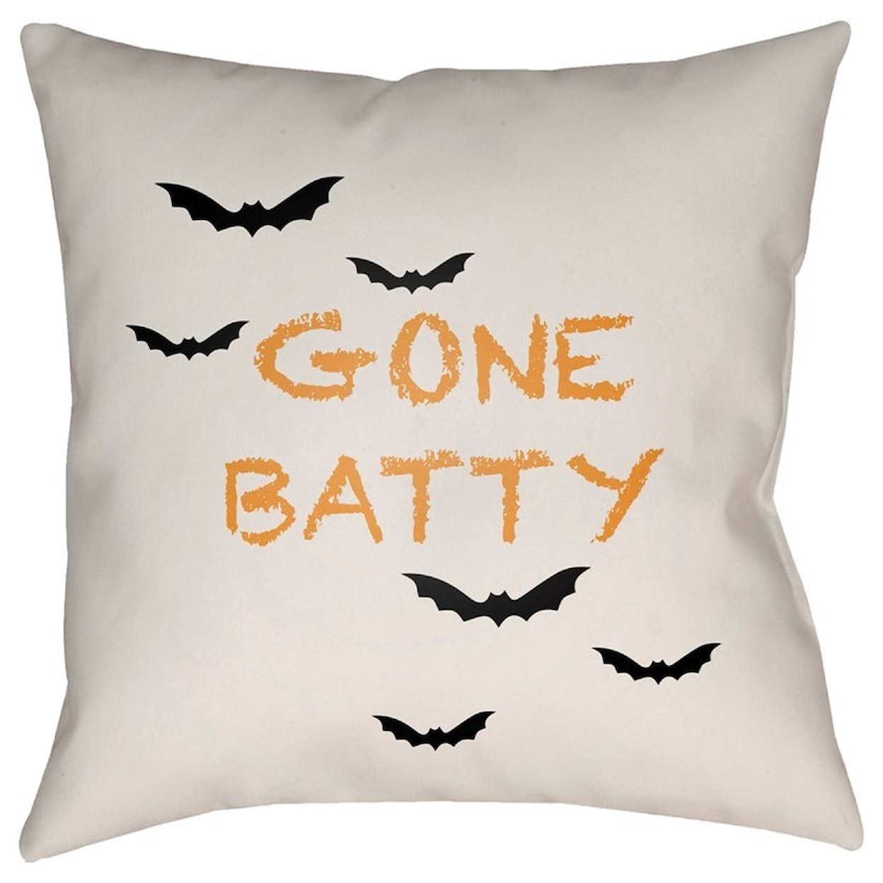 Surya Boo 18 x 18 x 4 Polyester Throw Pillow