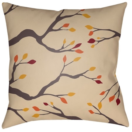 18 x 18 x 4 Polyester Throw Pillow