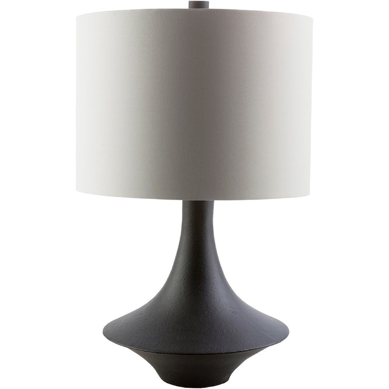 Carolina Rugs Bryant Charcoal Contemporary Table Lamp
