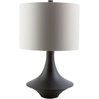 Charcoal Contemporary Table Lamp
