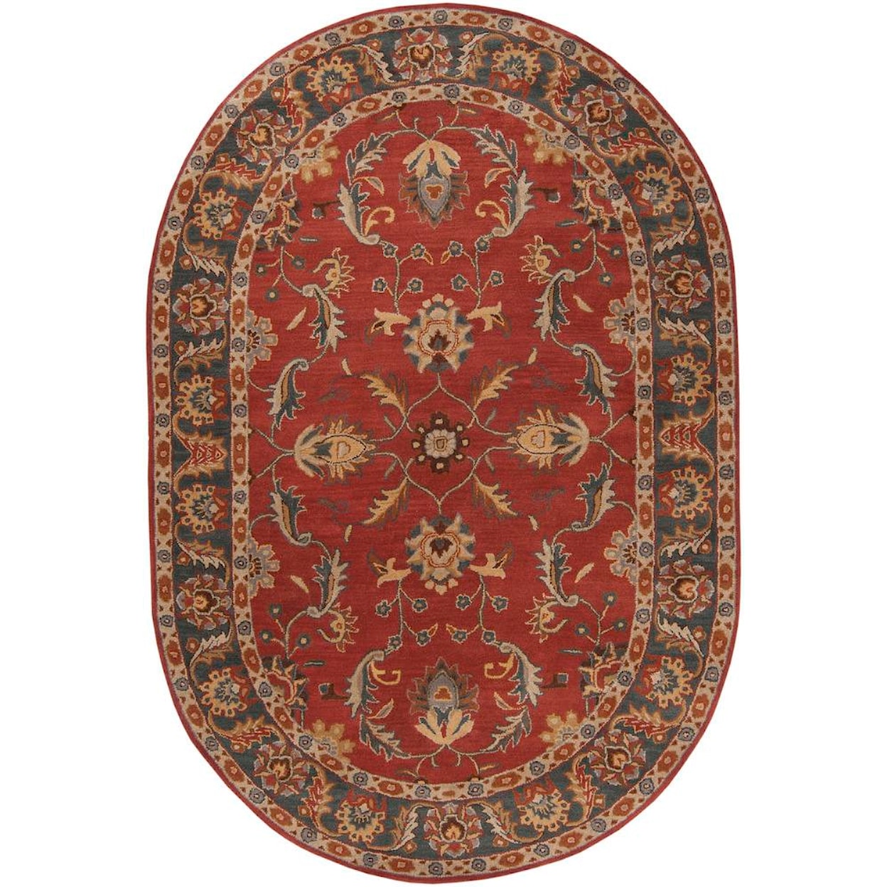 Surya Caesar 6' x 9' Oval