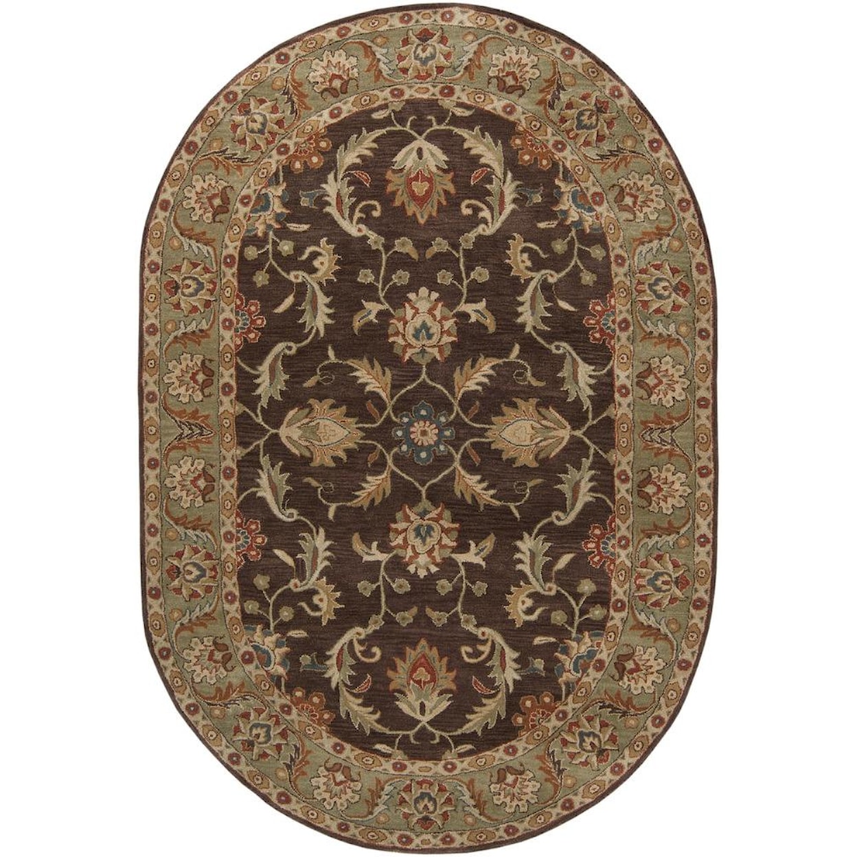 Surya Caesar 6' x 9' Oval