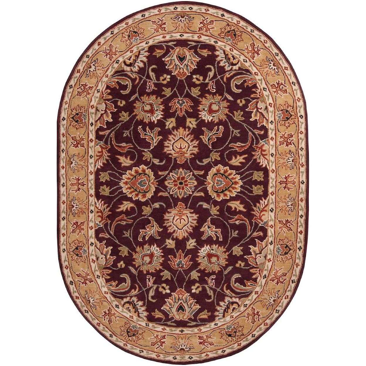 Surya Caesar 6' x 9' Oval