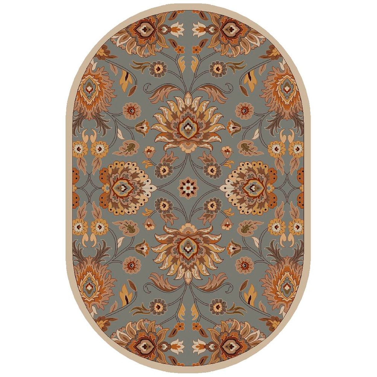 Surya Caesar 6' x 9' Oval