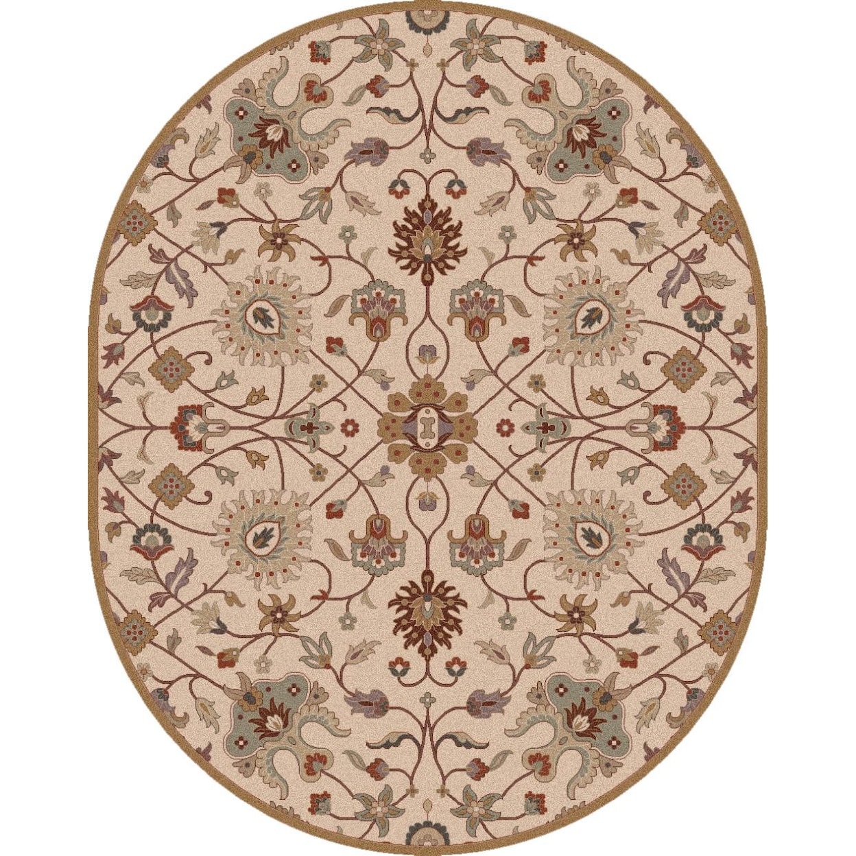 Surya Caesar 6' x 9' Oval