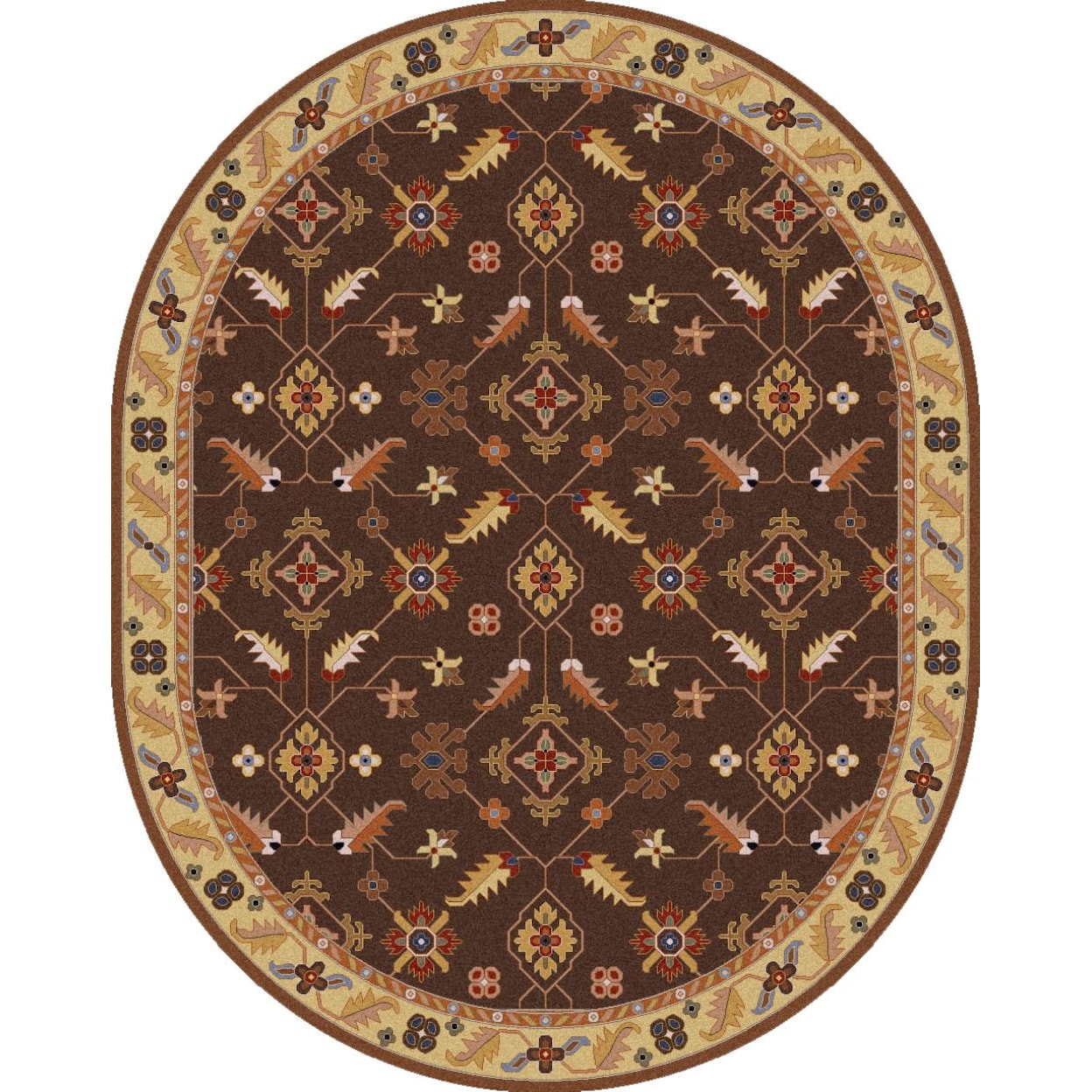 Surya Caesar 6' x 9' Oval