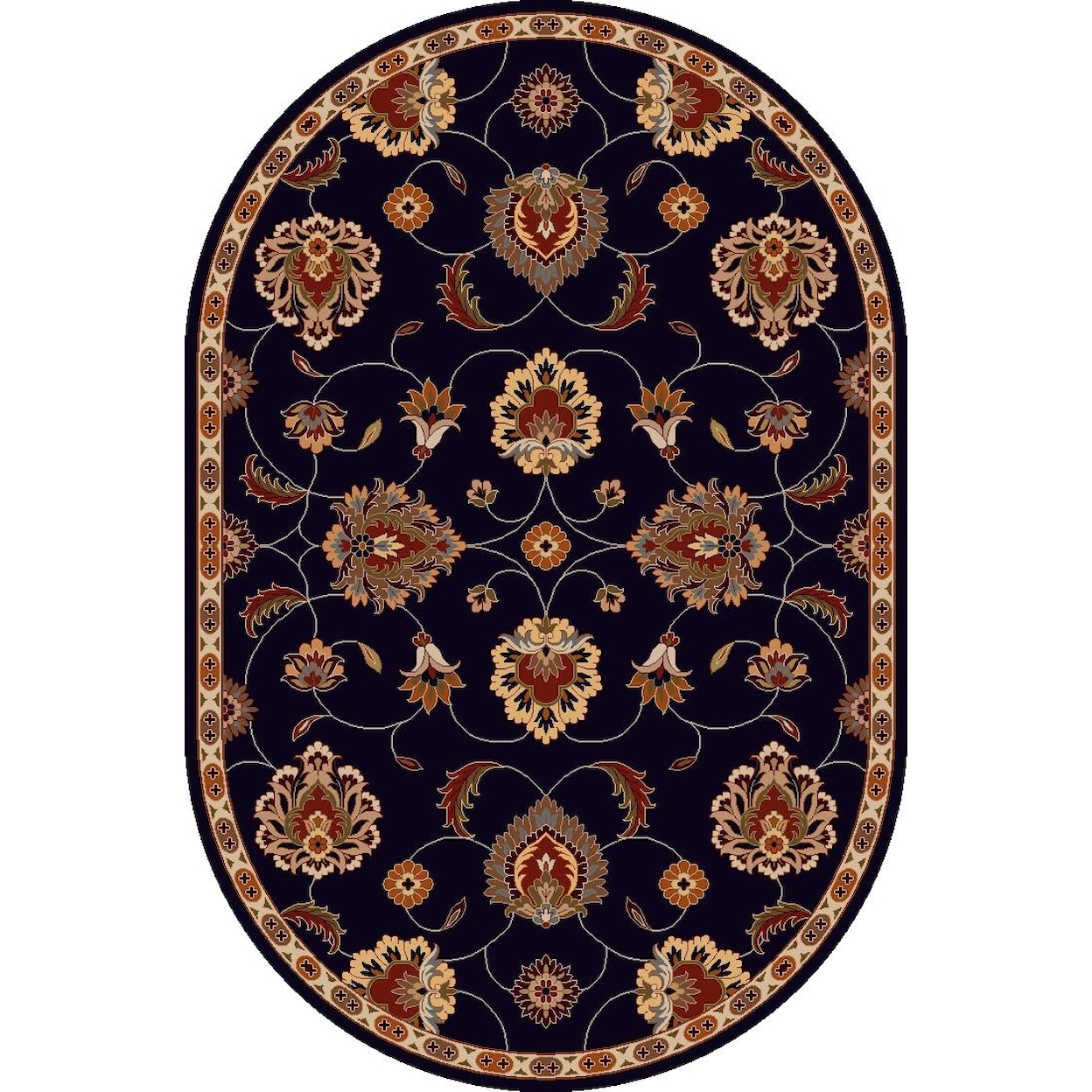 Surya Caesar 6' x 9' Oval