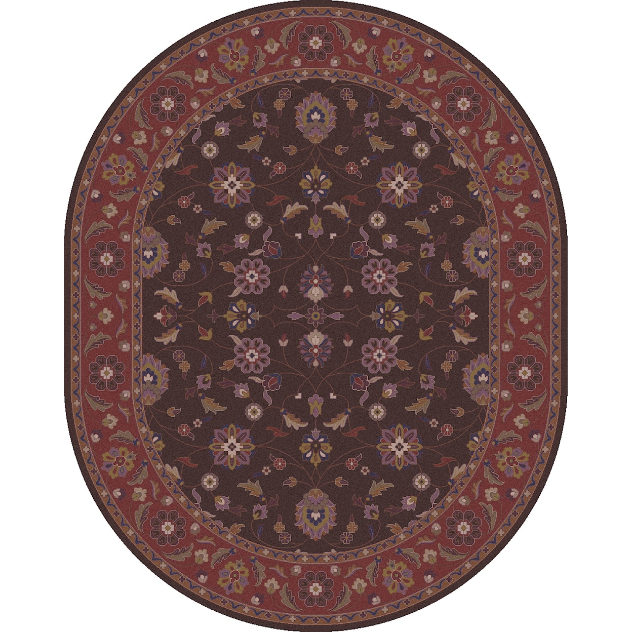 Surya Caesar 6' x 9' Oval