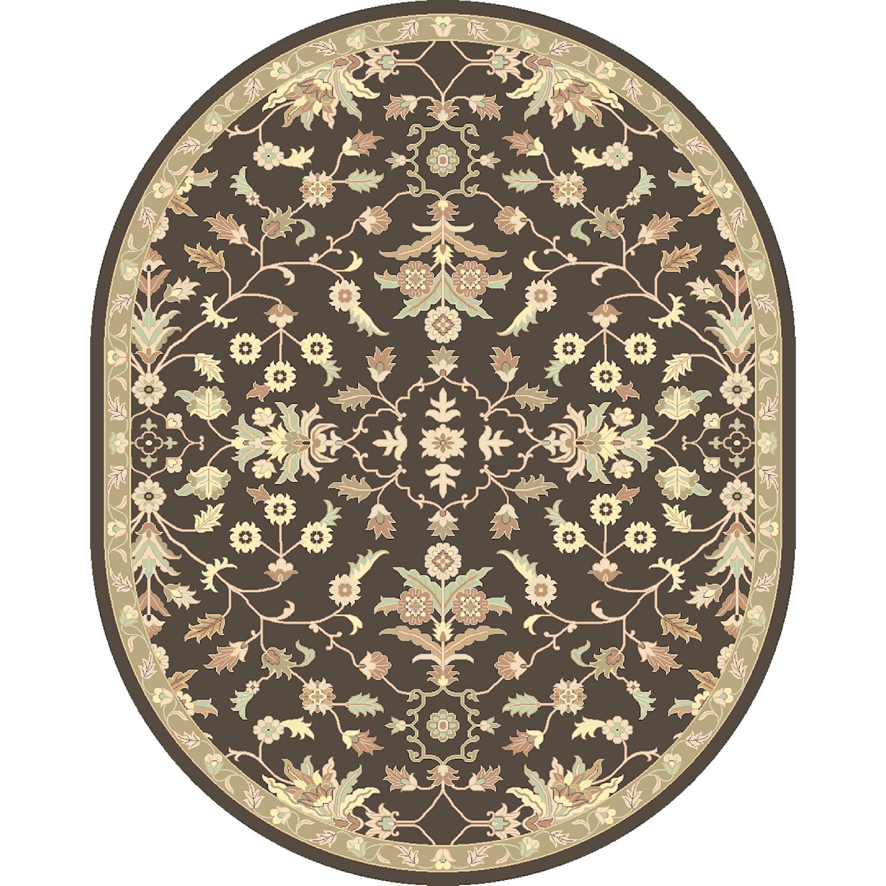 Surya Caesar 6' x 9' Oval