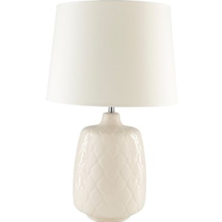 Cream Coastal Table Lamp