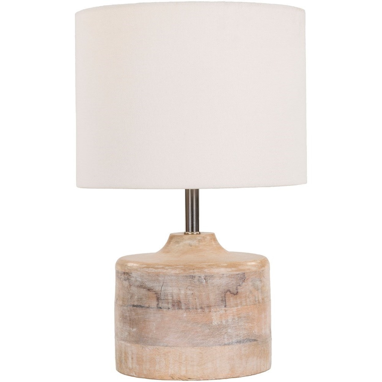 Surya Coast Natural Finish Contemporary Table Lamp