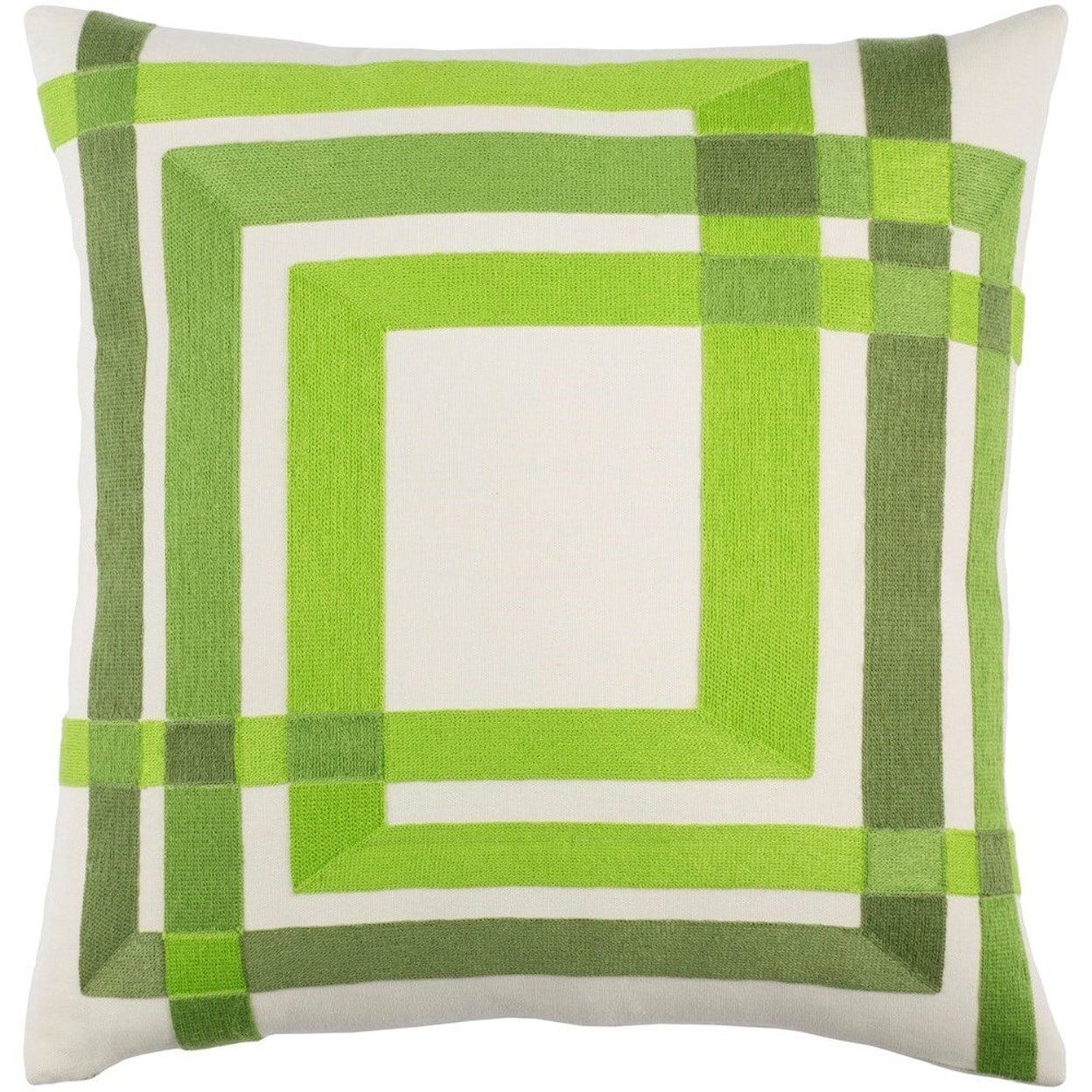 Surya Color Form 20 x 20 x 4 Polyester Throw Pillow