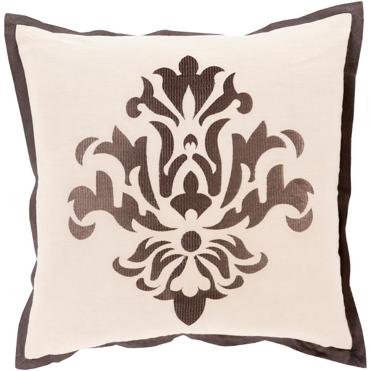 Surya Cosette 22 x 22 x 5 Down Throw Pillow