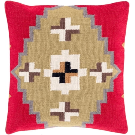 22 x 22 x 5 Down Throw Pillow