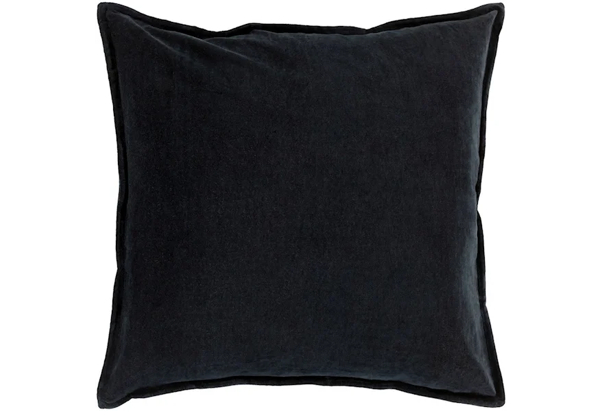 Cotton Velvet 13 x 19 x 4 Down Lumbar Pillow by Surya at Sheely's Furniture & Appliance