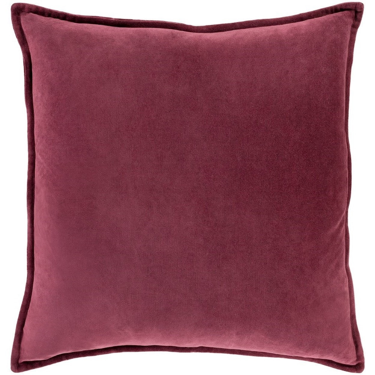 Surya Cotton Velvet 18 x 18 x 4 Polyester Throw Pillow