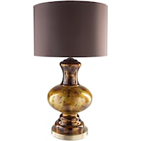 Painted Mission/Shaker Table Lamp