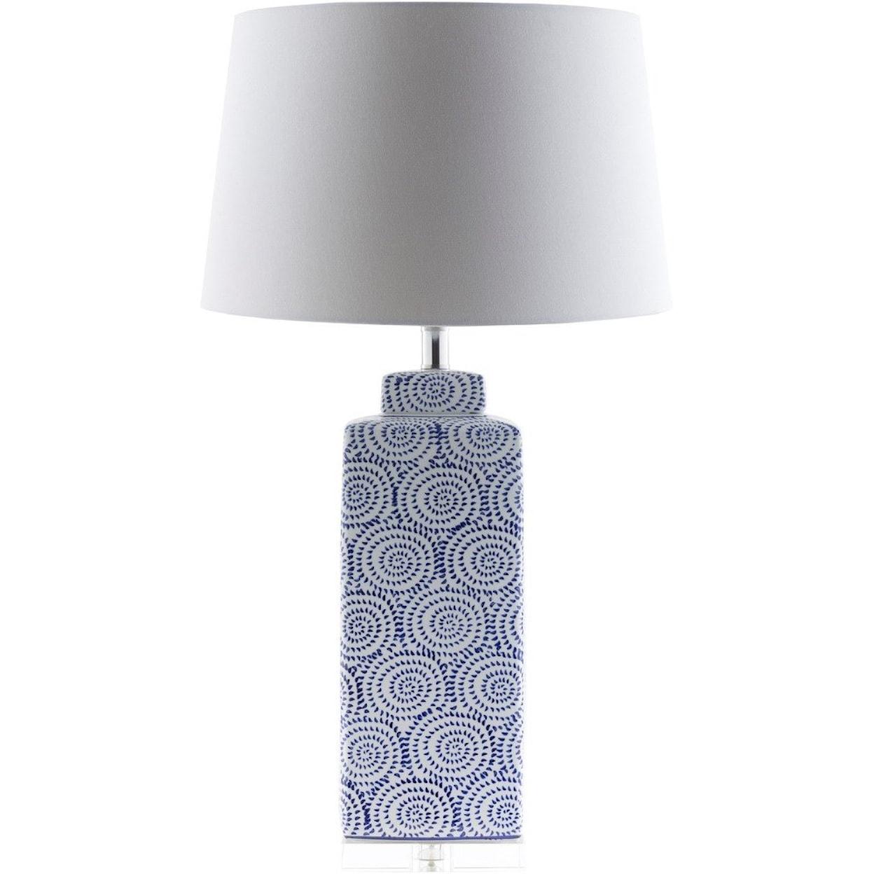 Surya Dunaway Glaze Modern Table Lamp