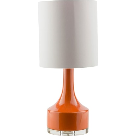 Orange Modern Table Lamp