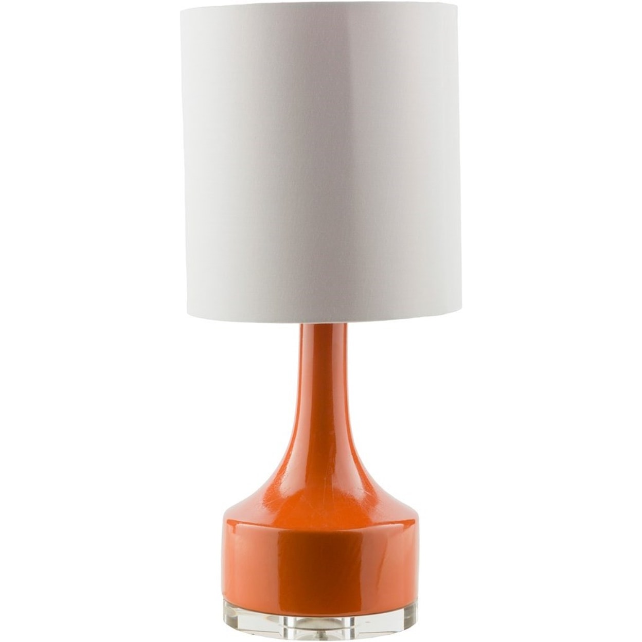 Surya Farris Orange Modern Table Lamp