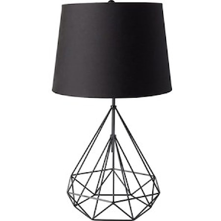 Painted Modern Table Lamp