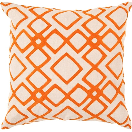 22 x 22 x 5 Down Throw Pillow