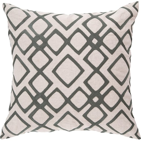 22 x 22 x 5 Down Throw Pillow